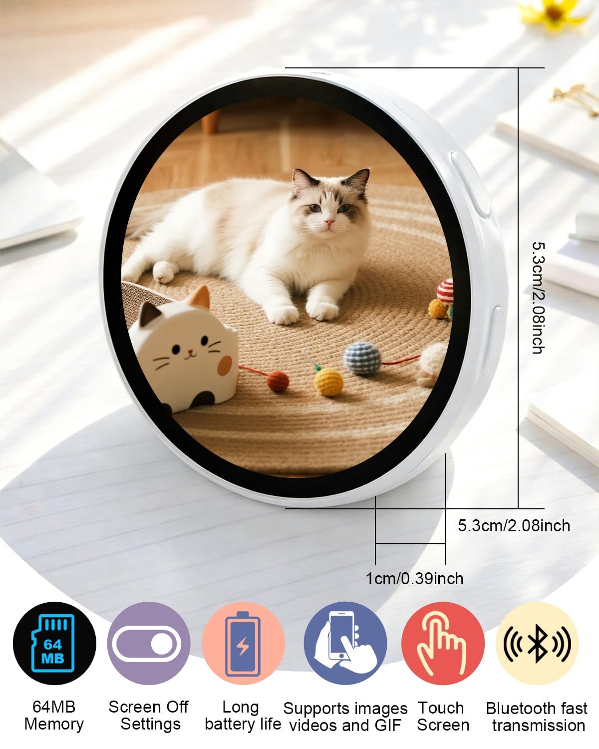 Anime Digital Badge Pin - Image 4