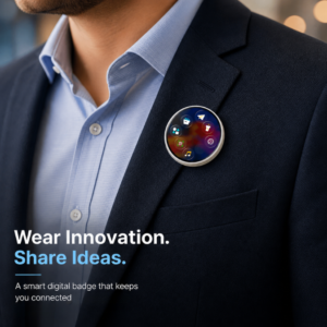 Smart Digital Badge Pin with 1.7" HD Screen - Image 6