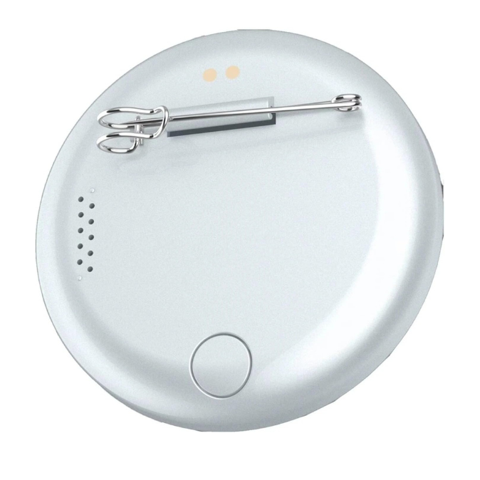 Smart Digital Badge Pin with 1.7" HD Screen